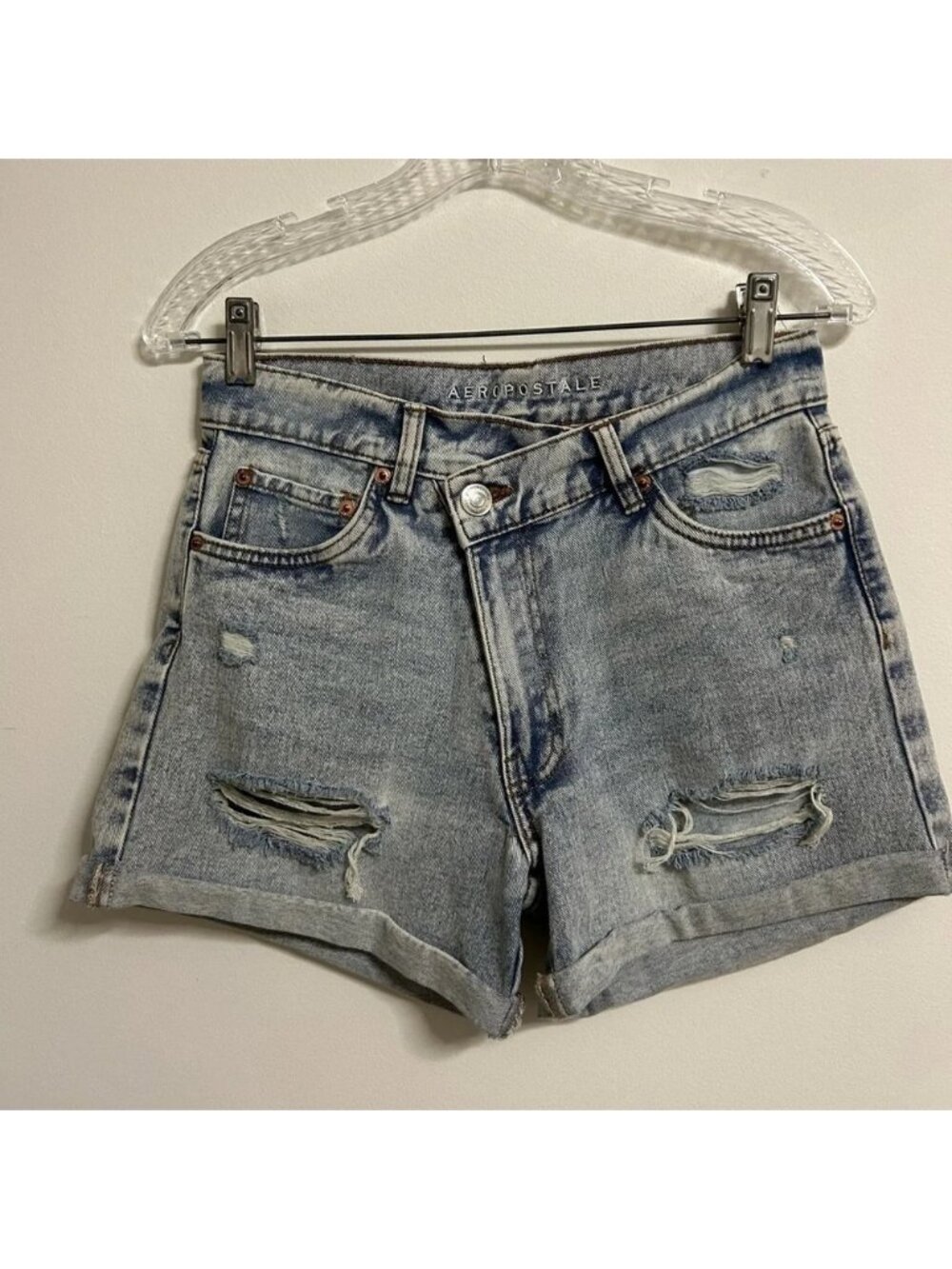Aeropostale Ripped Jean‎  Shorts